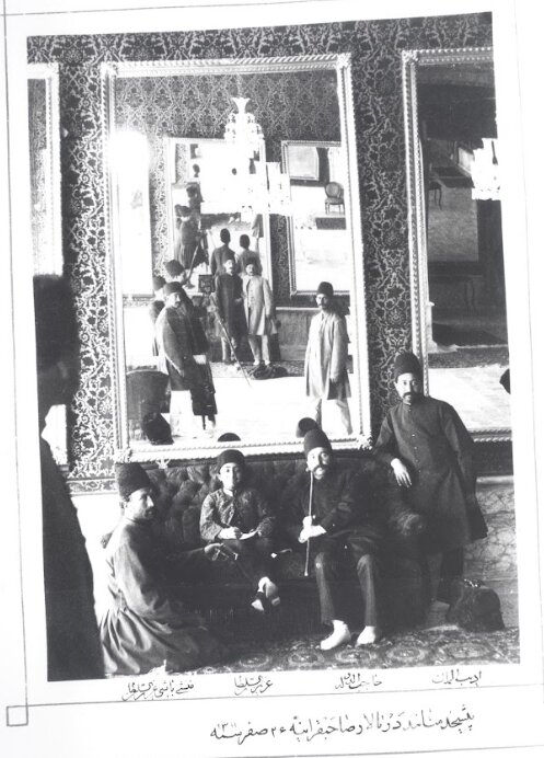 تهران قدیم| تصاویر کمتر دیده شده از عمارت صاحبقرانیه در کاخ نیاوران/ عکس
